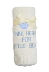 Two's Company Thank Heaven for Little Boys Blanket