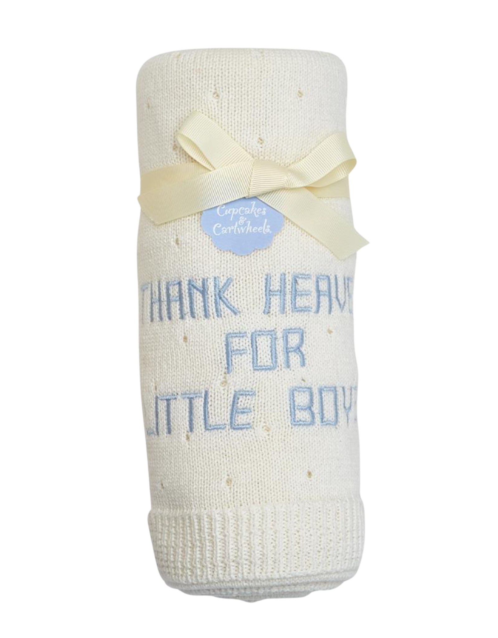 Two's Company Thank Heaven for Little Boys Blanket
