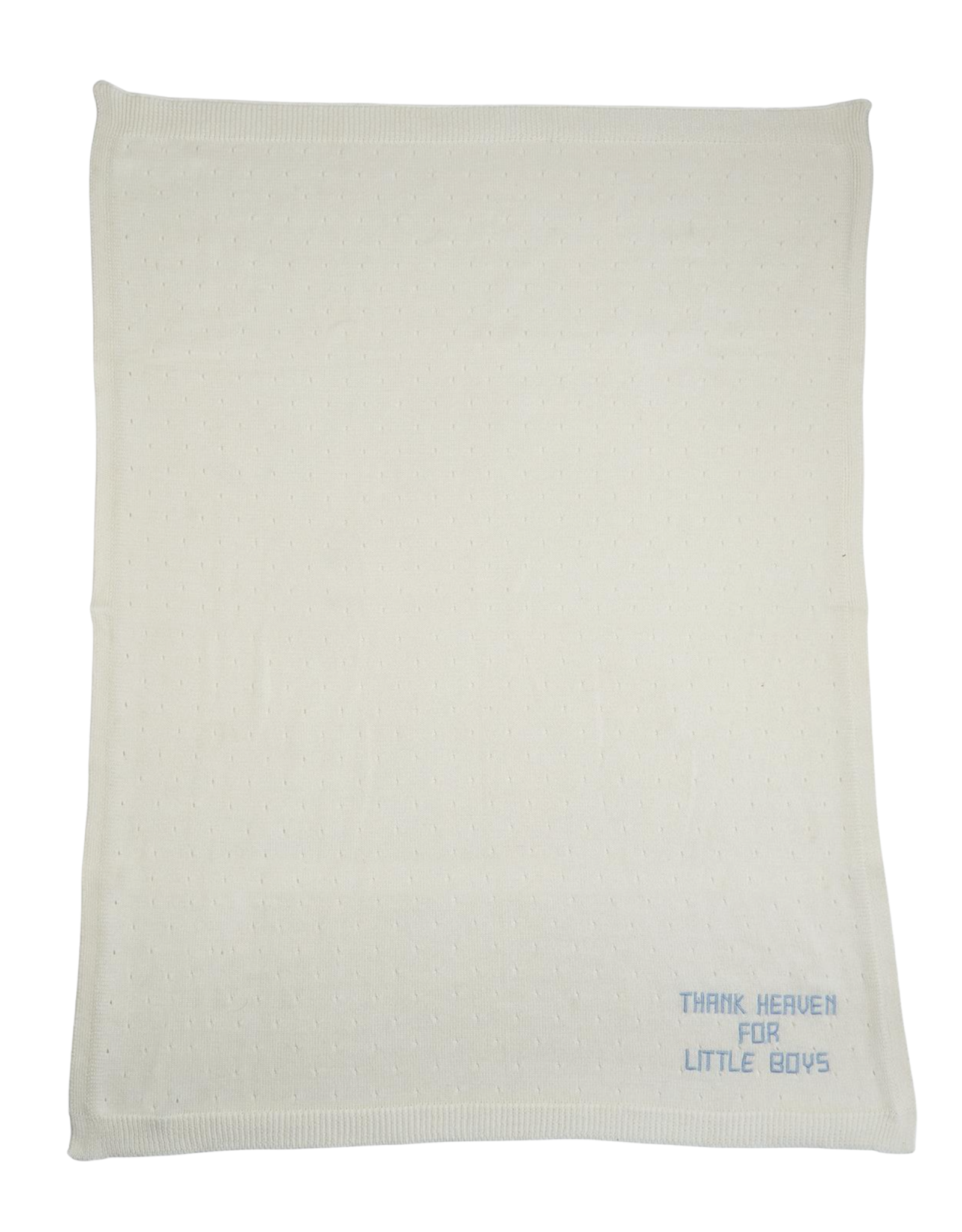 Two's Company Thank Heaven for Little Boys Blanket