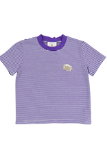 Cypress Row Purple Stripe Tailgate T-shirt