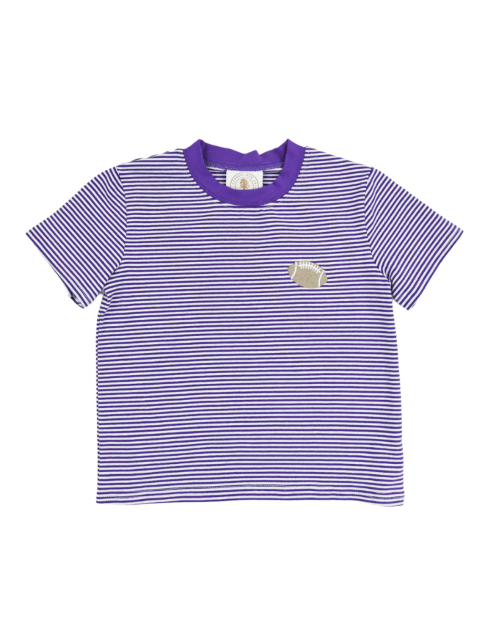 Cypress Row Purple Stripe Tailgate T-shirt