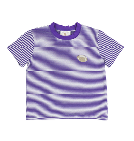 Cypress Row Purple Stripe Tailgate T-shirt