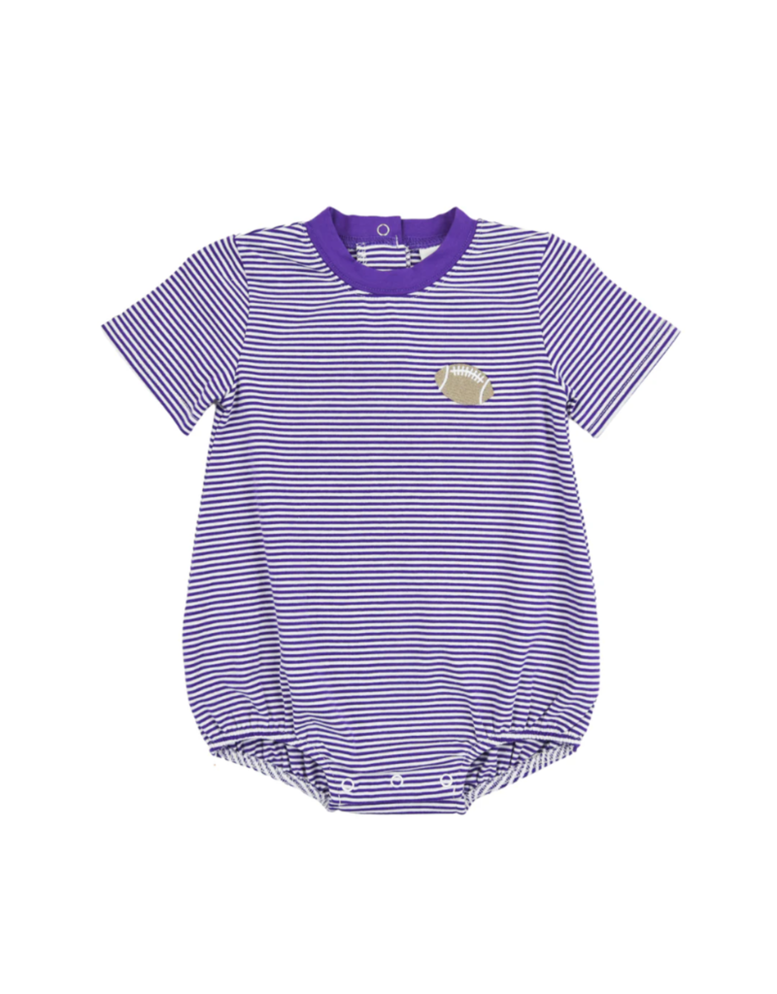 Cypress Row Purple Stripe Tailgate Boys Bubble