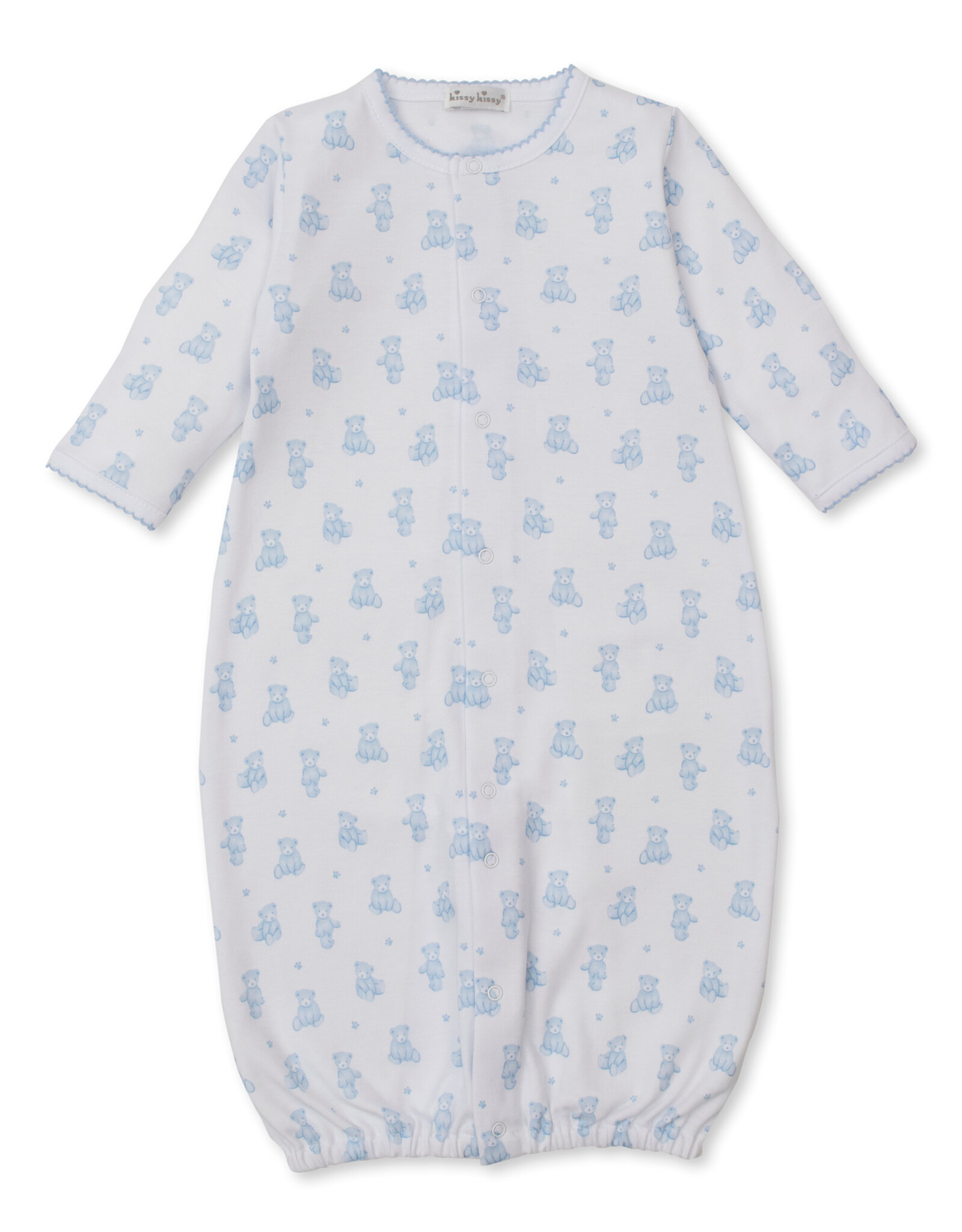 Kissy Kissy Blue Teddy Bear Time Converter Gown