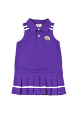 Cypress Row Fan Zone Pleated Skirt Jumper, Purple