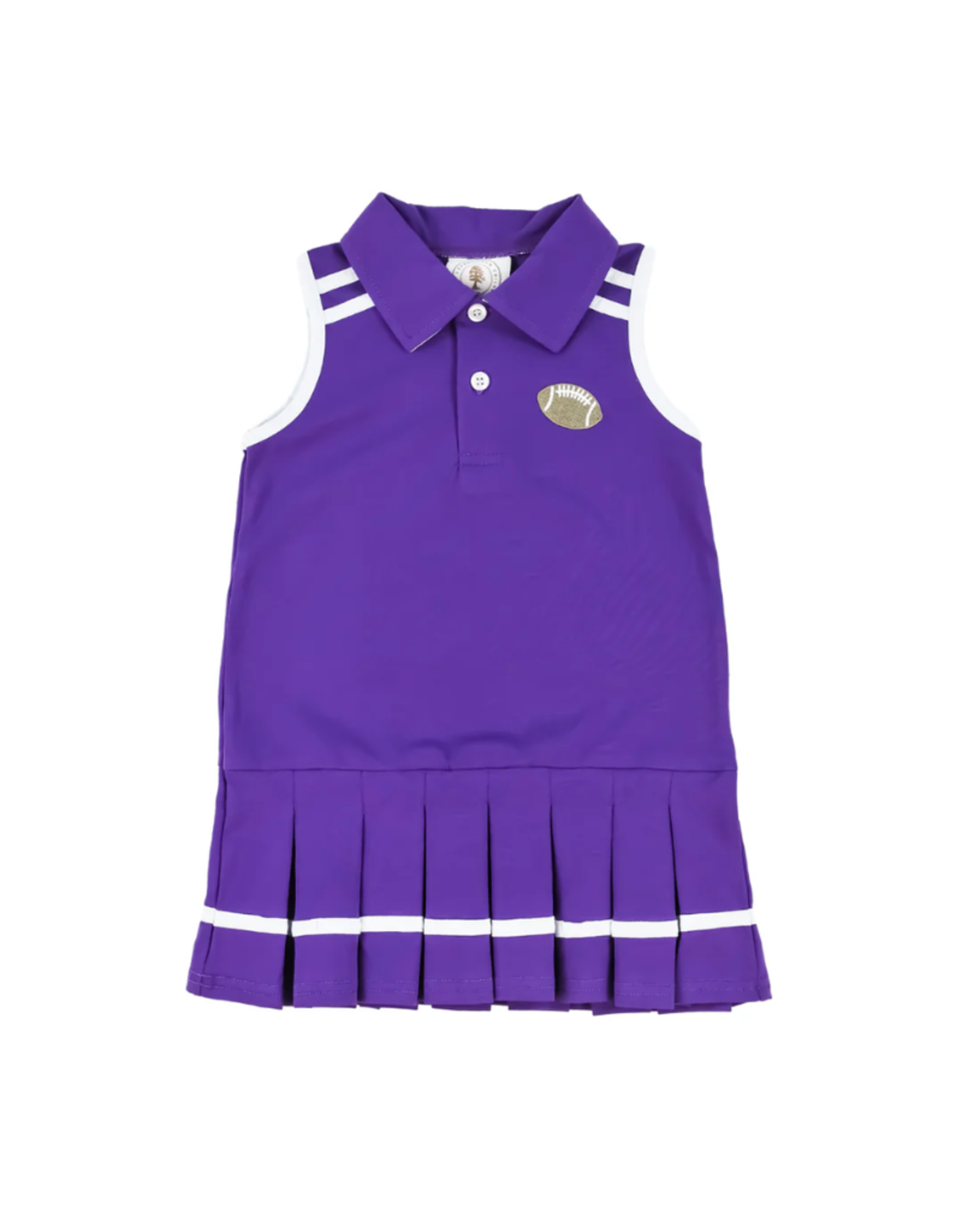Cypress Row Fan Zone Pleated Skirt Jumper, Purple