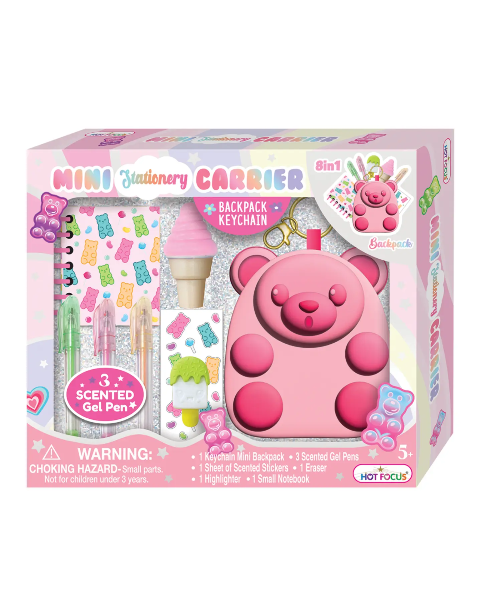 Hot Focus Mini Stationary Carrier, Gummy Bear