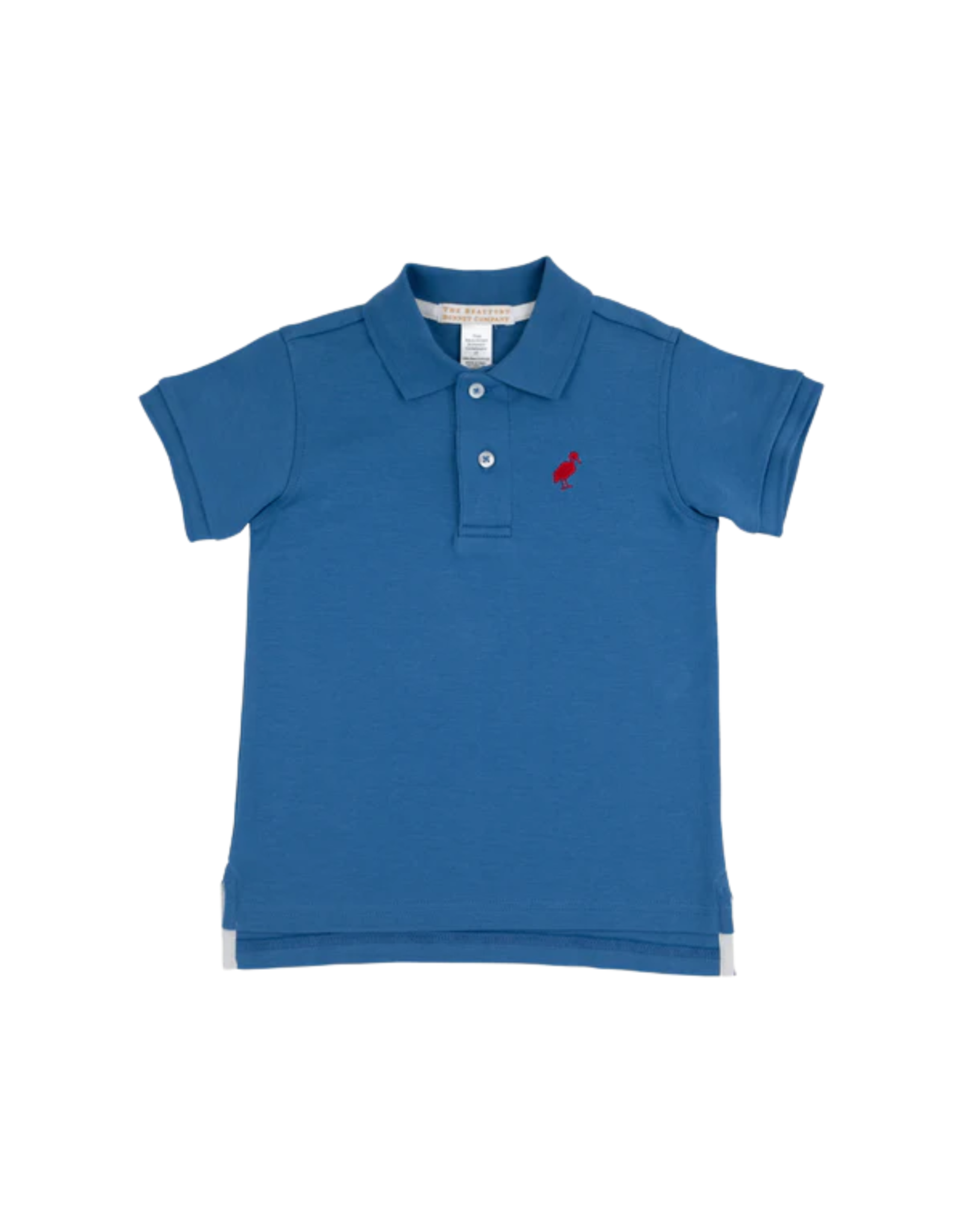 The Beaufort Bonnet Company Prim and Proper SS Polo, Wood Boat Blue
