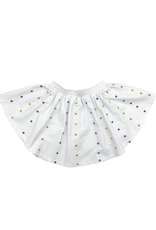 Blended Spirit Purple & Gold Game Day Stoned Skirt Set