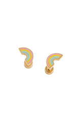 Pip Pop Post Pastel Rainbow Earrings