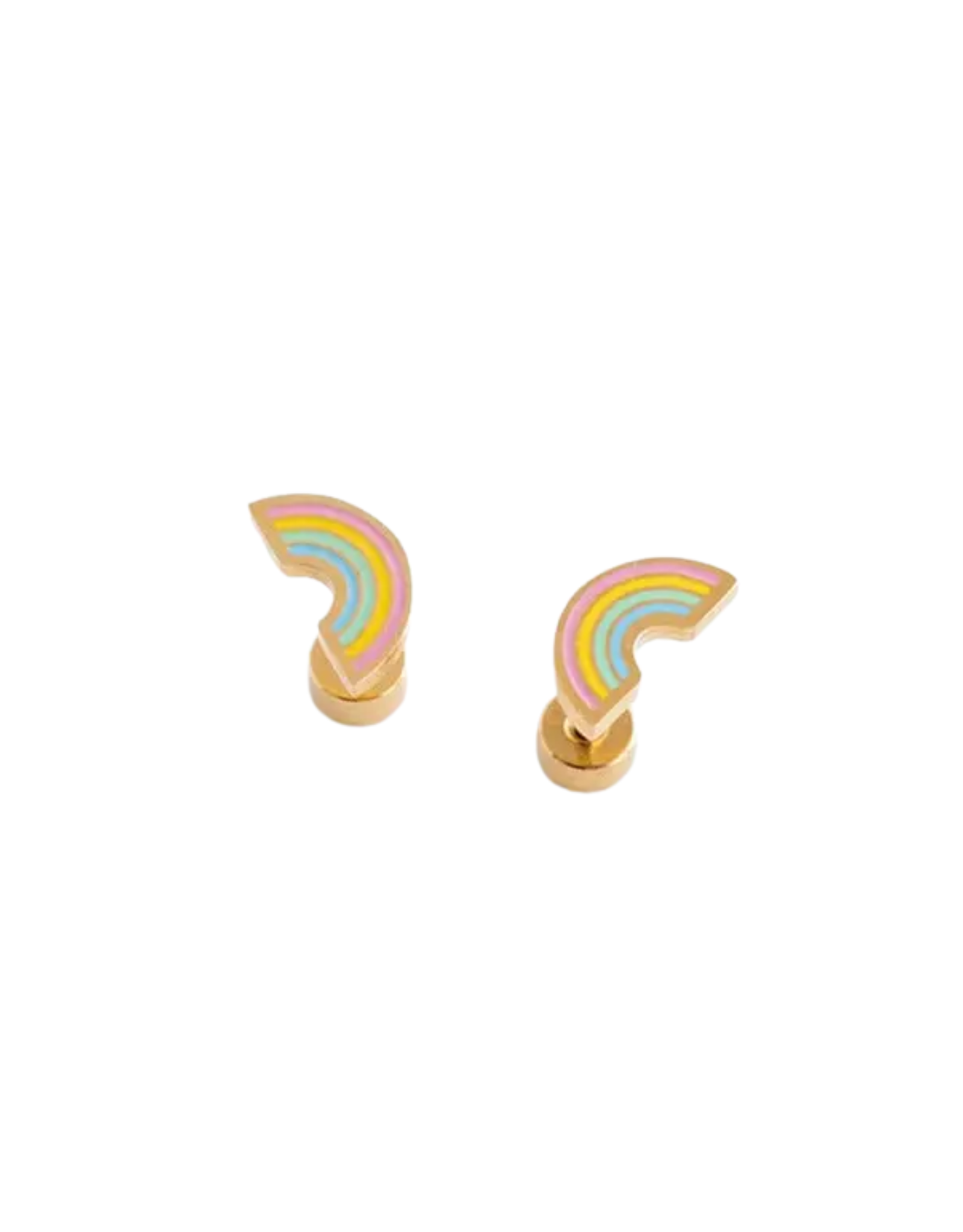 Pip Pop Post Pastel Rainbow Earrings