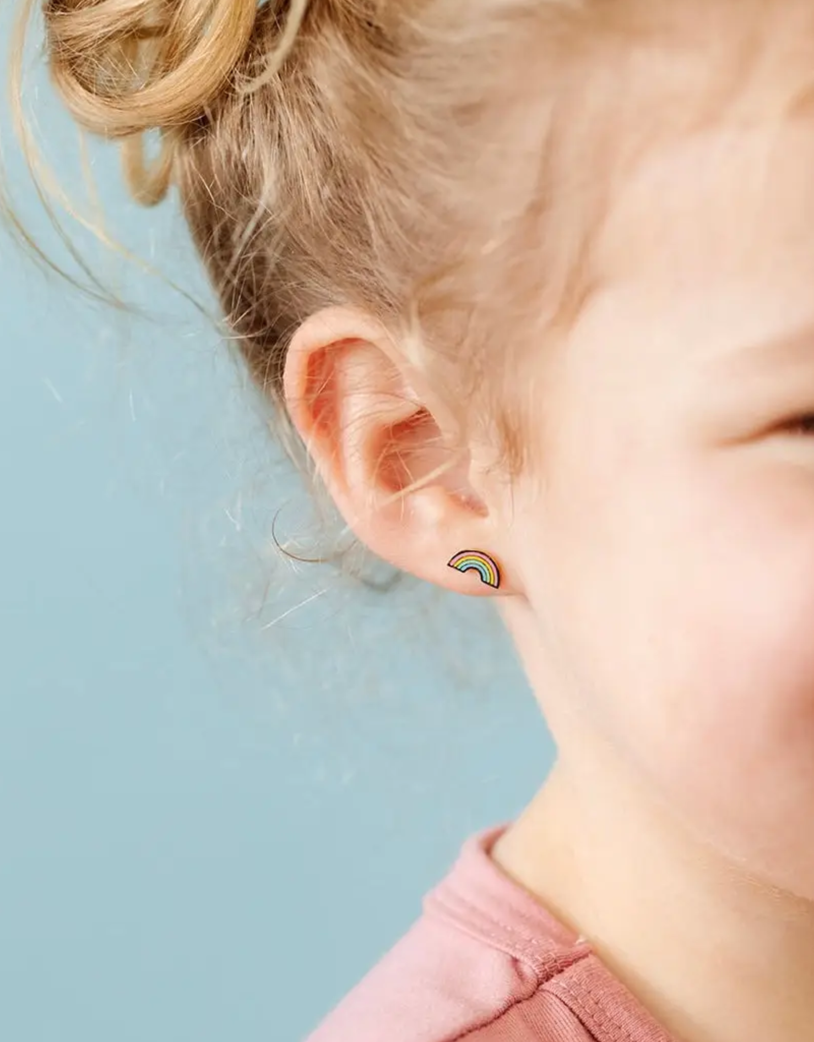 Pip Pop Post Pastel Rainbow Earrings