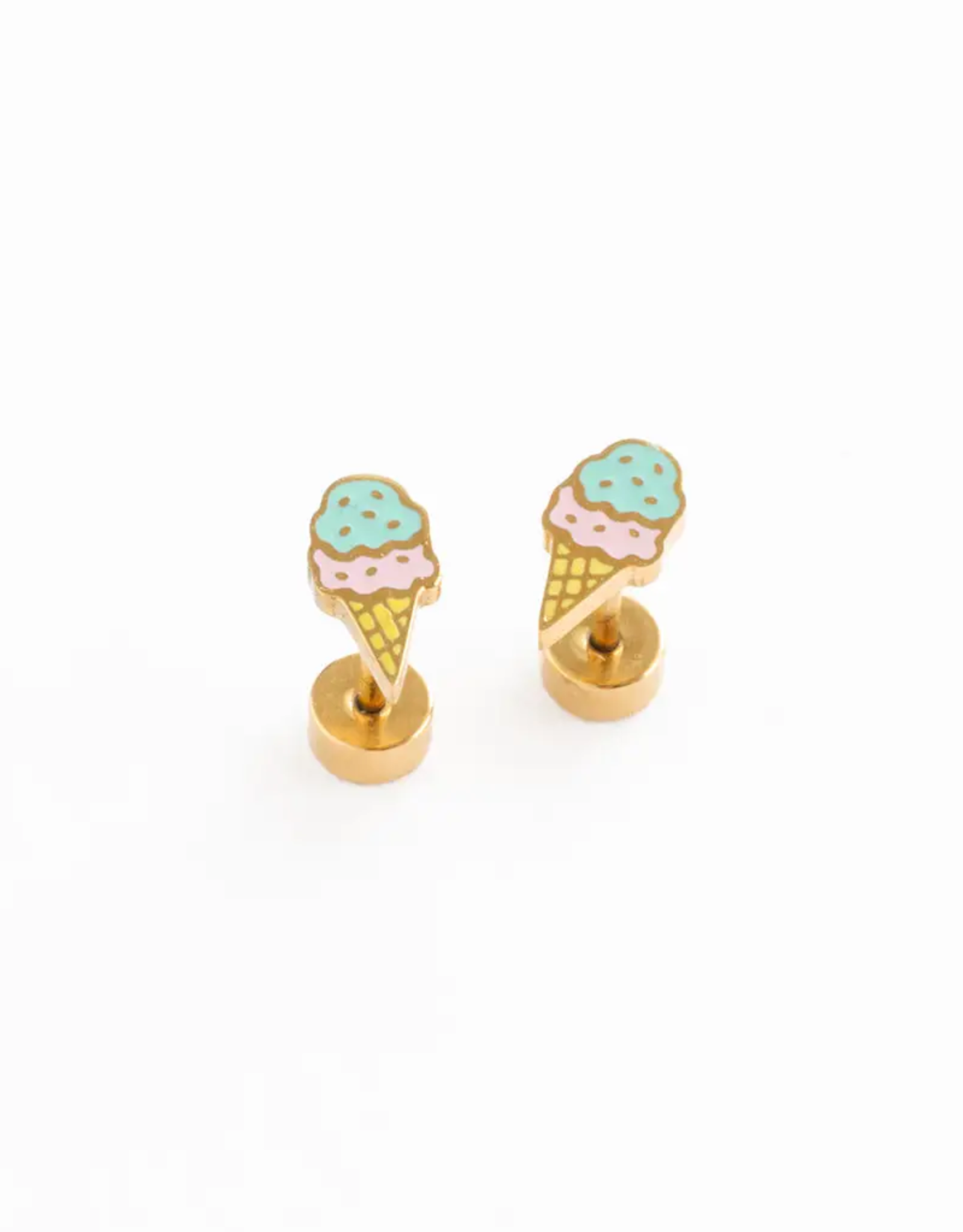 Pip Pop Post Ice Cream Earrings