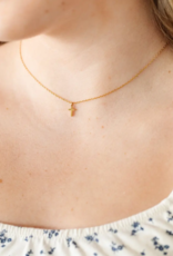 Pip Pop Post Cross Pendant Necklace