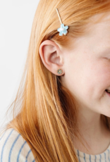 Pip Pop Post Blue Daisy Earrings