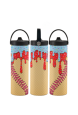 Patercreations "Raider Swirl Tumbler Ice Cream Drip" Metal Tumbler