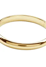 Cherished Moments Gold Classic Bangle  LG (6-12 yrs)