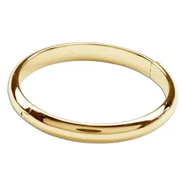 Cherished Moments Gold Classic Bangle  LG (6-12 yrs)