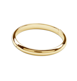 Cherished Moments Gold Classic Bangle  SM (0-12m)