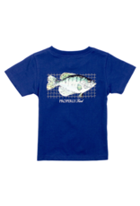 Properly Tied Crappie SS River Blue Tee