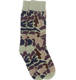 Properly Tied Lucky Duck Socks Vintage Camo