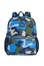 State Bags Kane Double Pocket Backpack, Travel Camo