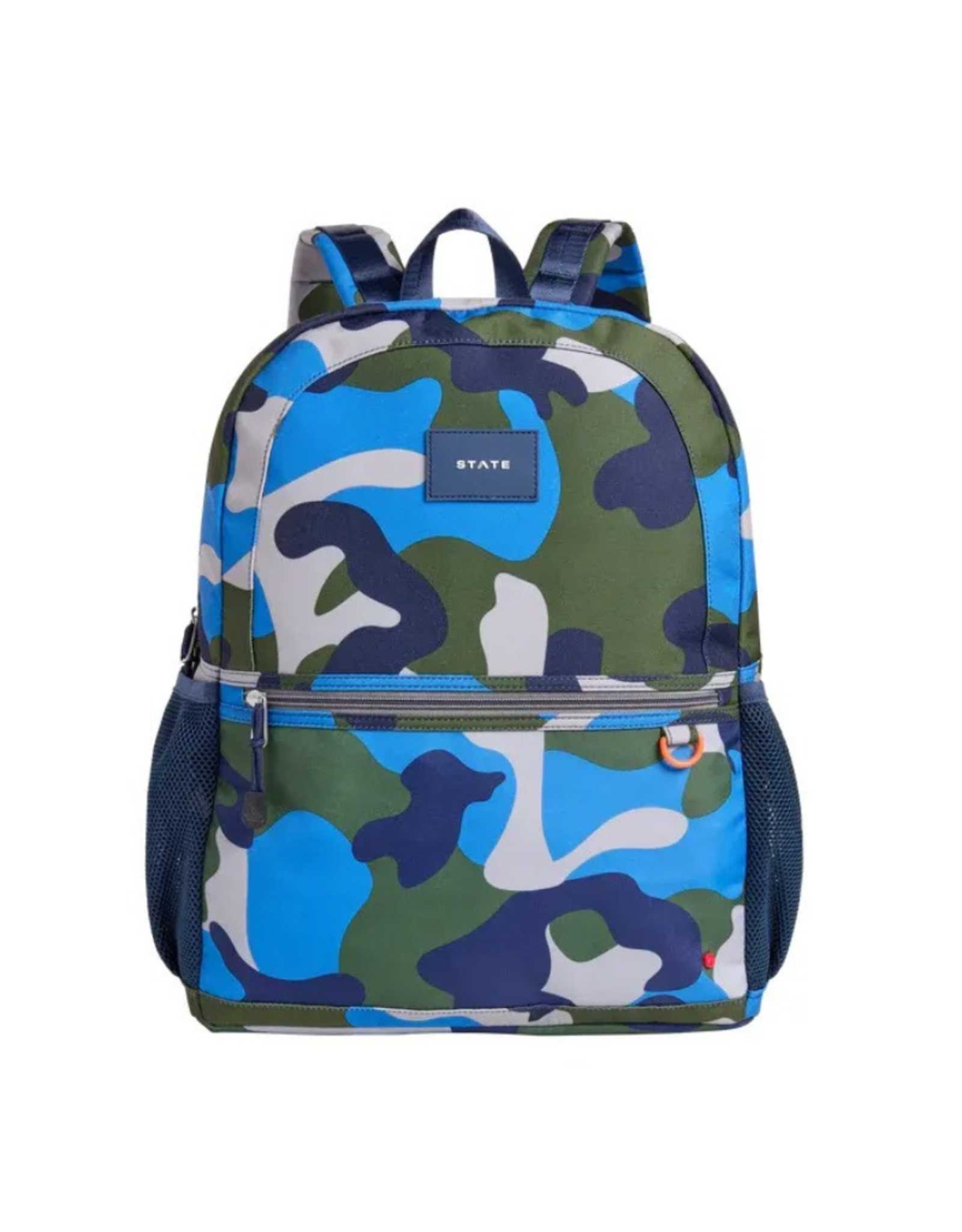 State Bags Kane Double Pocket Backpack, Travel Camo