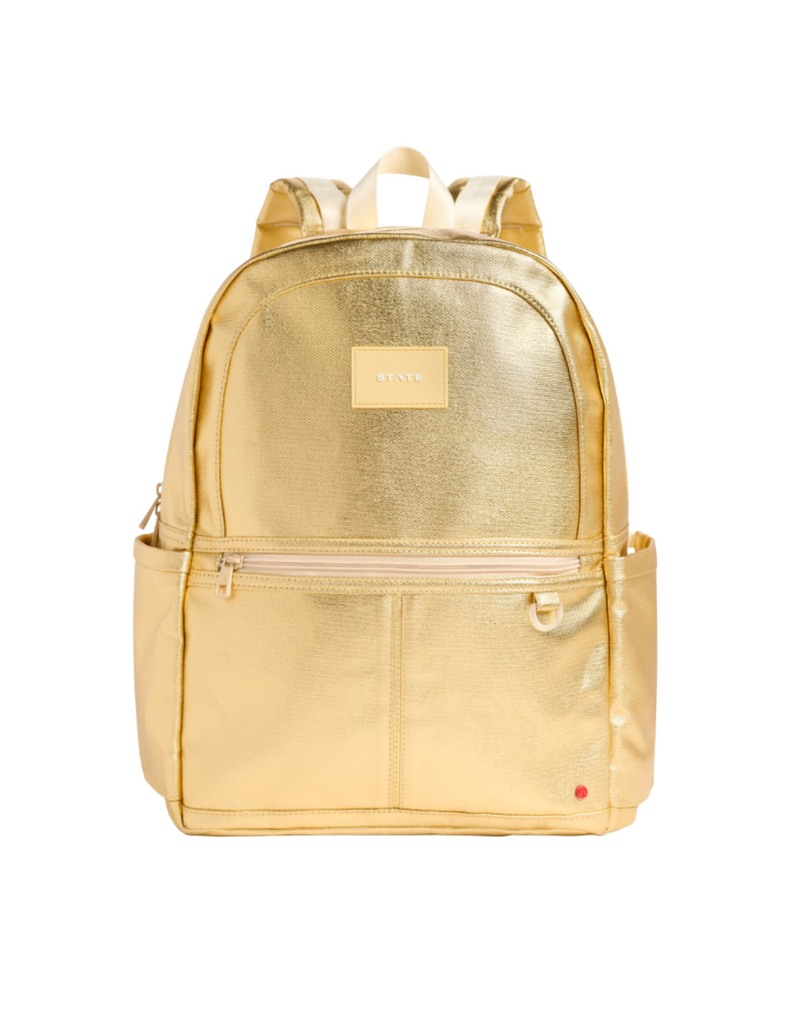 State Bags Kane Double Pocket Backpack, Gold