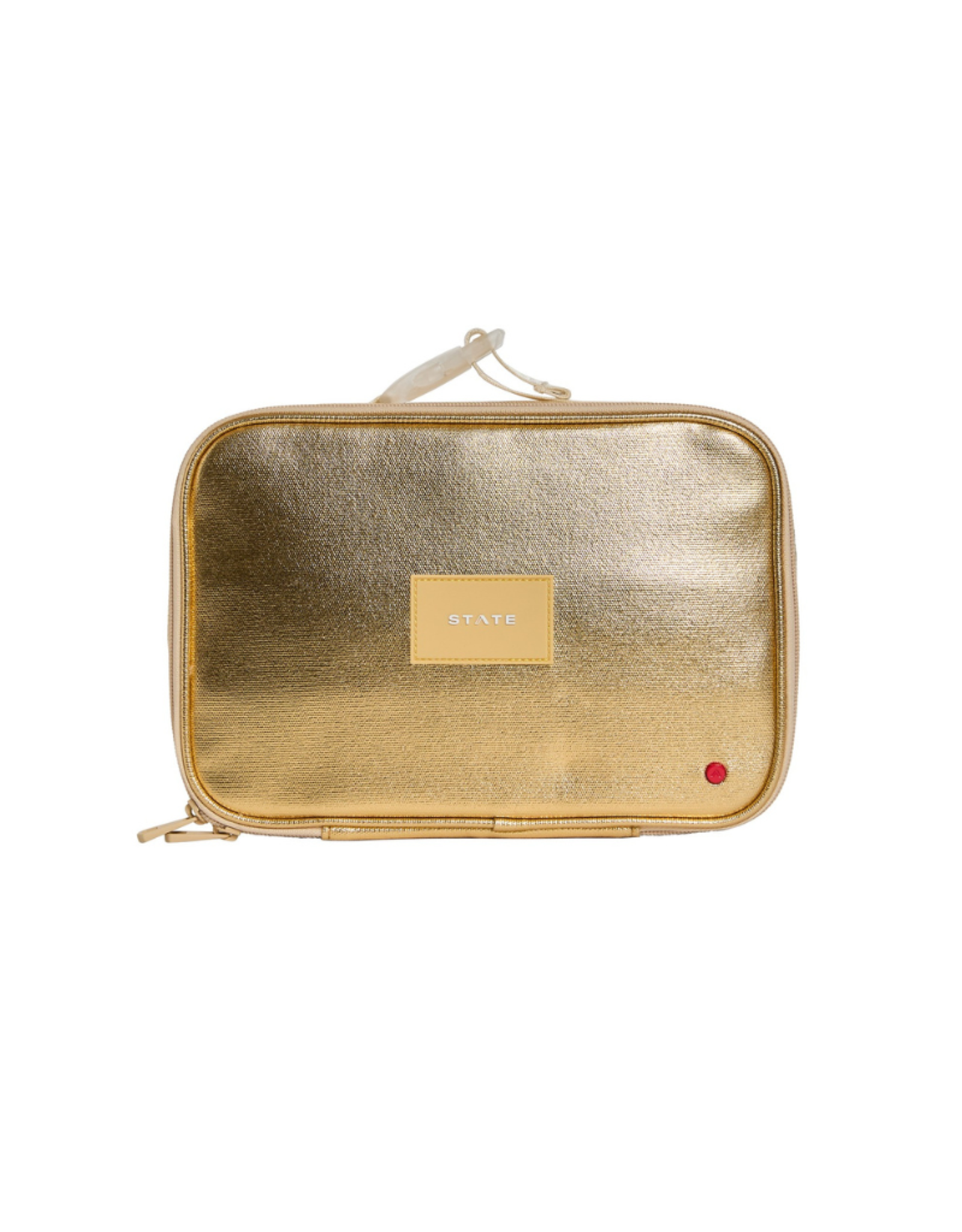 State Bags Rodgers Lunch Box, Gold