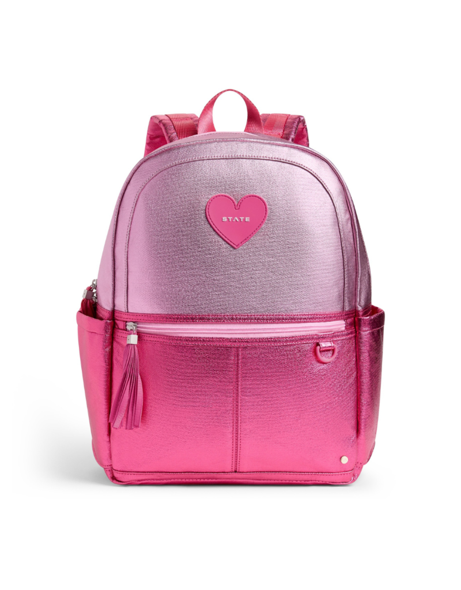 State Bags Kane Backpack, Pink/Hot Pink Colorblock