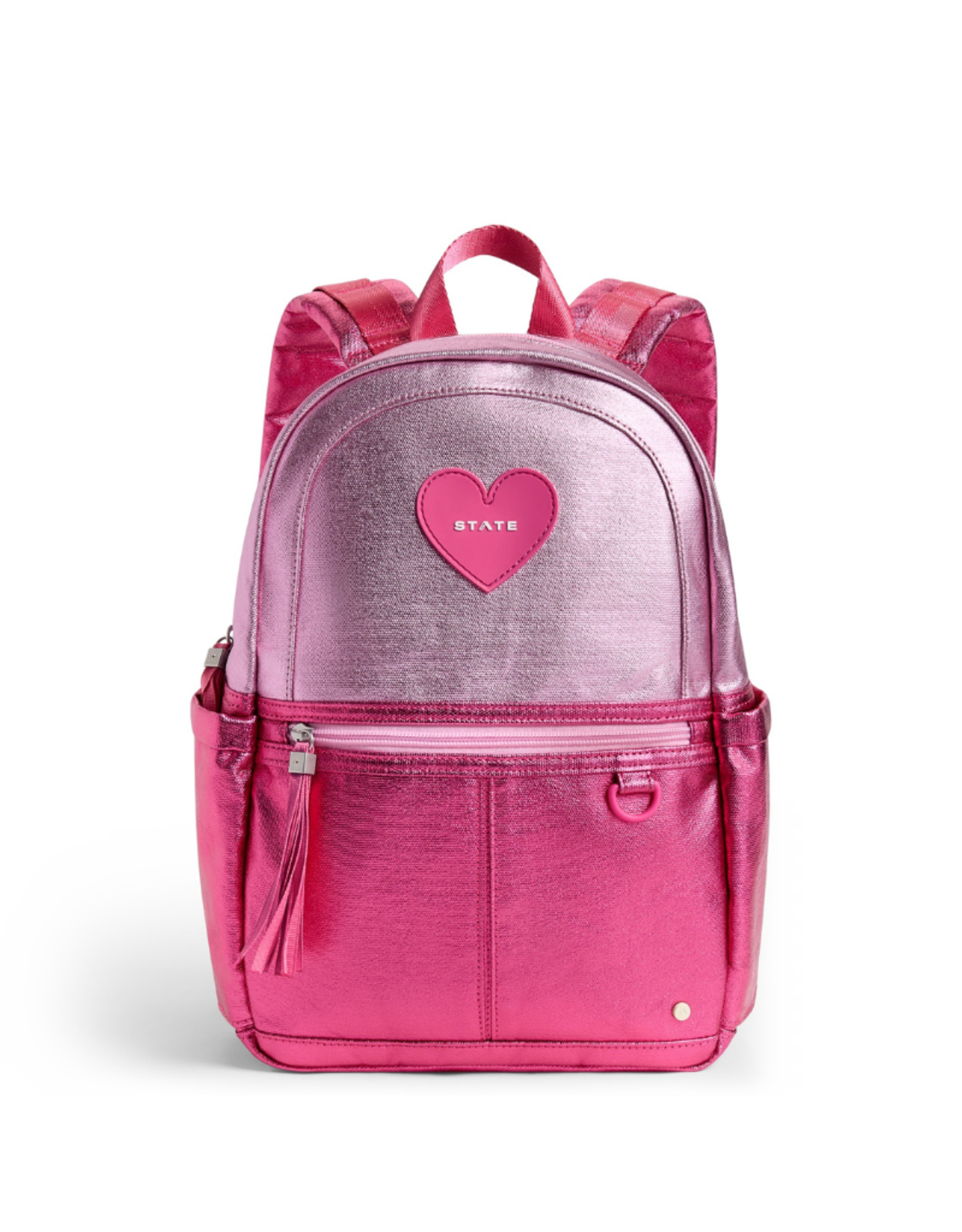 State Bags Kane Mini Backpack, Pink/Hot Pink Colorblock