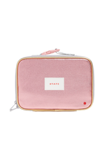 State Bags Rodgers Lunch Box, Pink/Silver Metallic