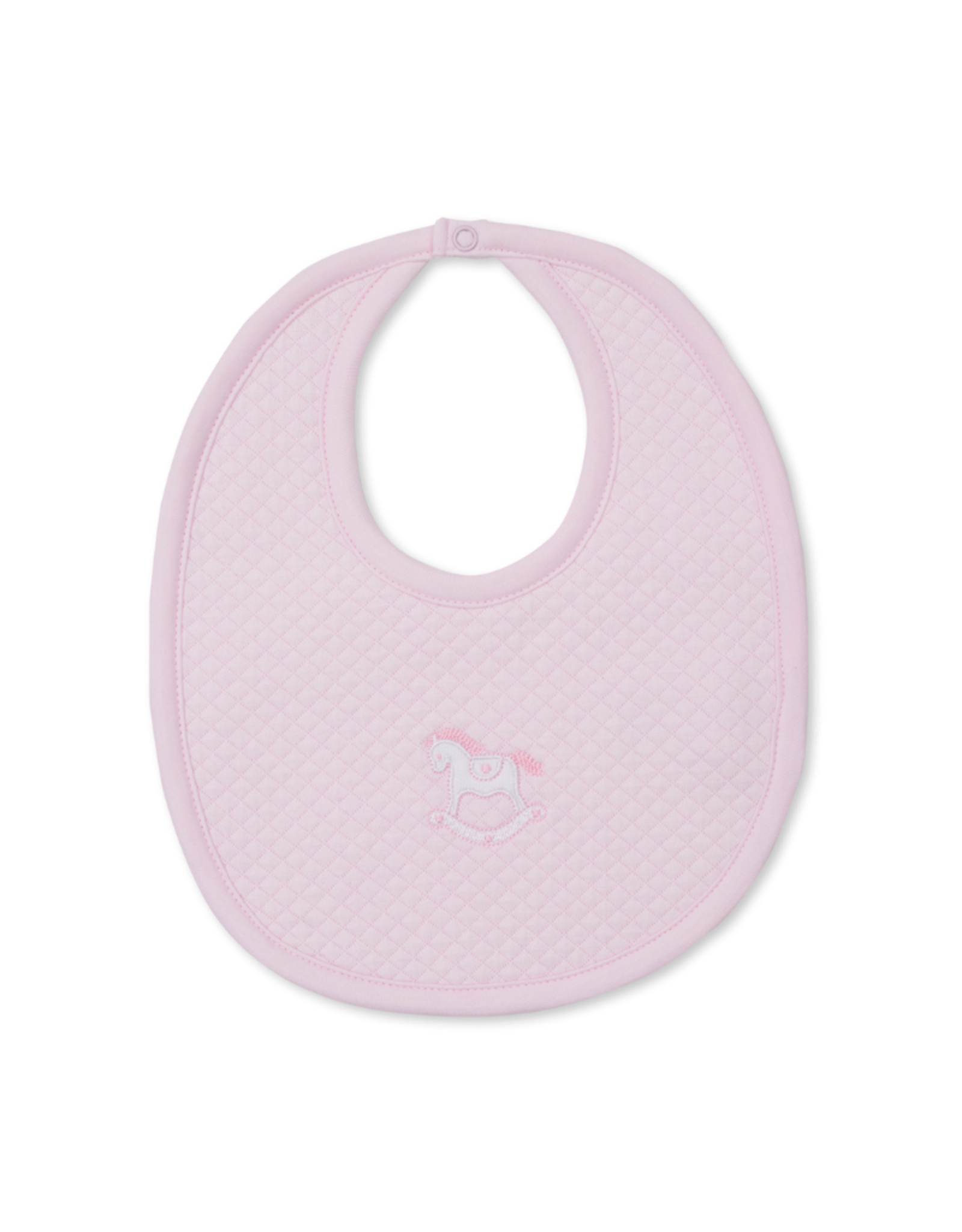 Kissy Kissy Riding Rockers Bib, Pink