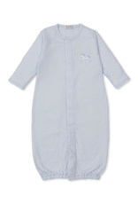 Kissy Kissy Riding Rockers Converter Gown, Light Blue NB