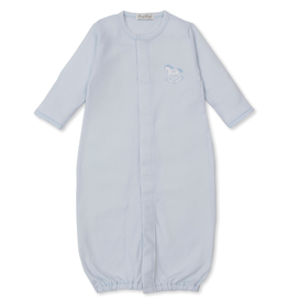 Kissy Kissy Riding Rockers Converter Gown, Light Blue NB
