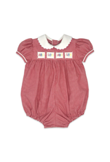 LullabySet Ruth Ribbon Bubble, Ridgeland Red Minigingham