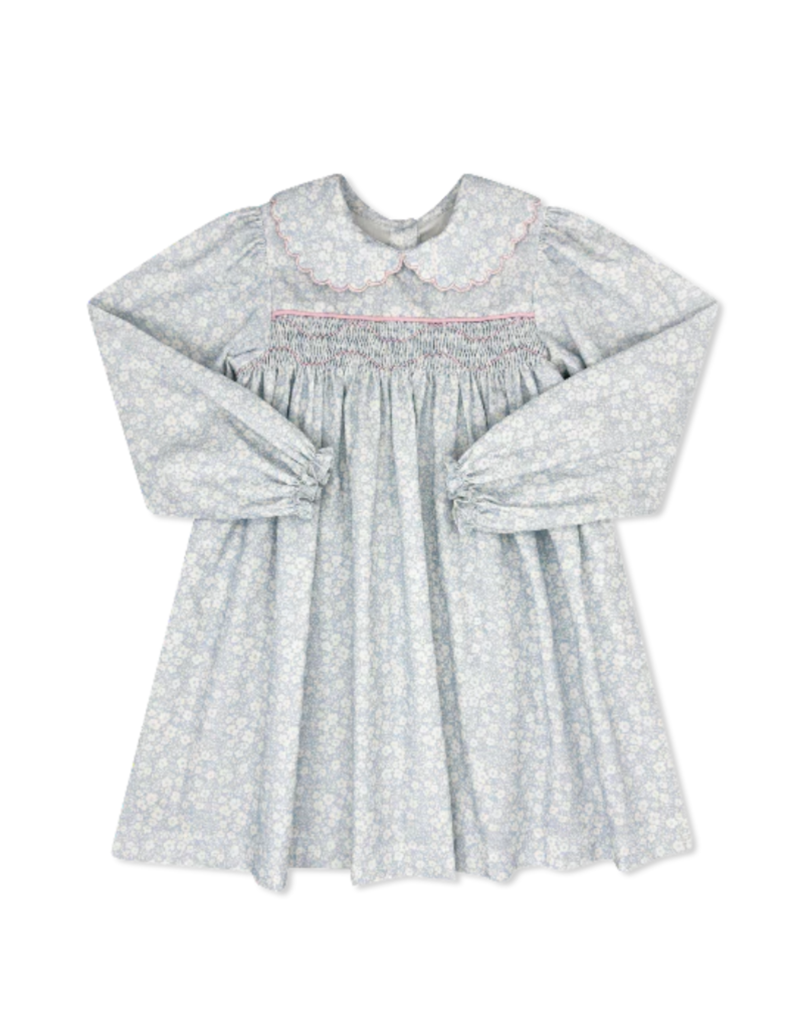 LullabySet Michelle Dress Long Sleeve, Snow Kissed Floral