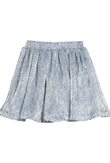 Bisby Circle Skort - Blue Crinkle Stars