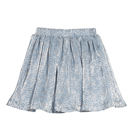 Bisby Circle Skort - Blue Crinkle Stars