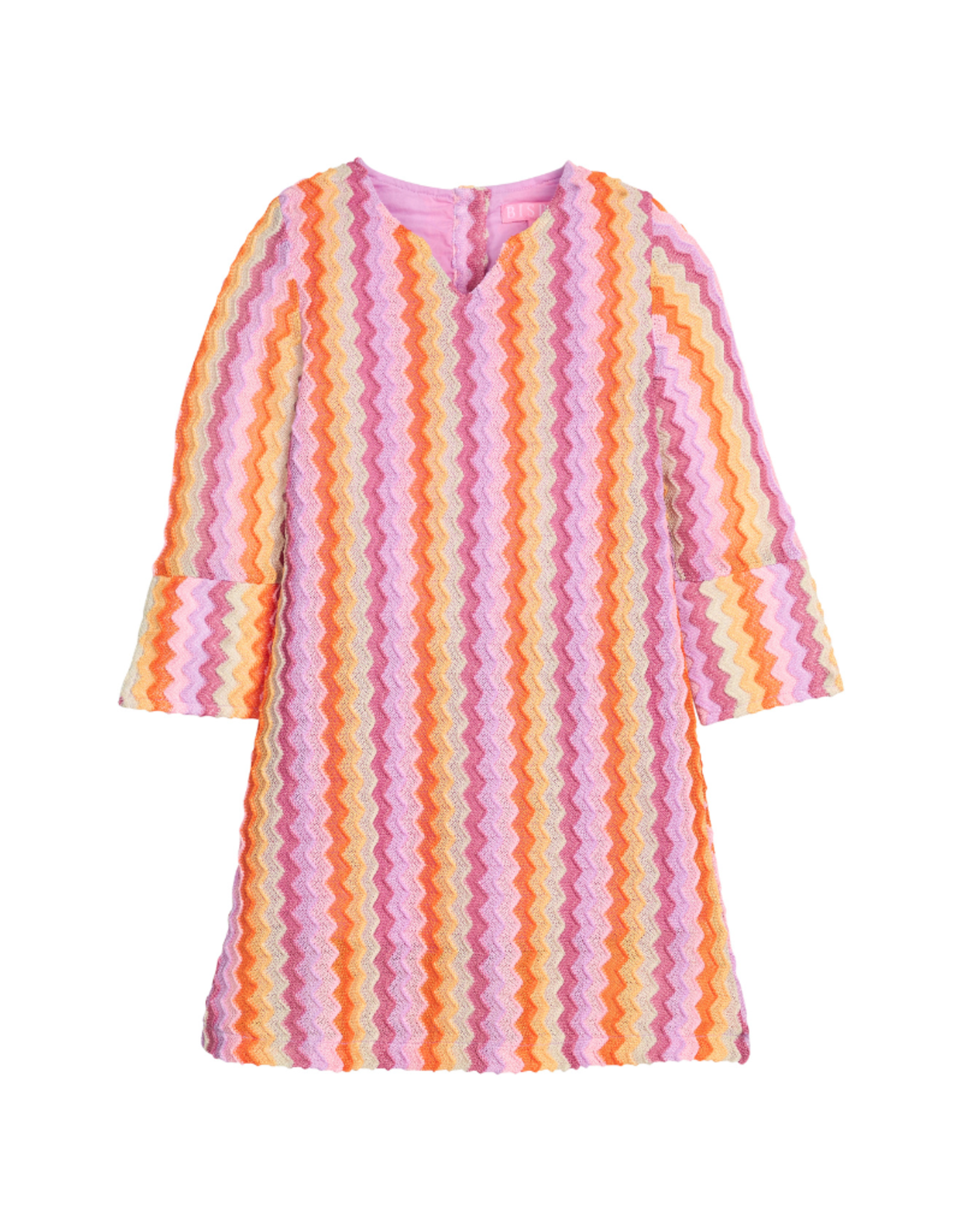 Bisby Natalie Dress - Milan Multi Zig Zag