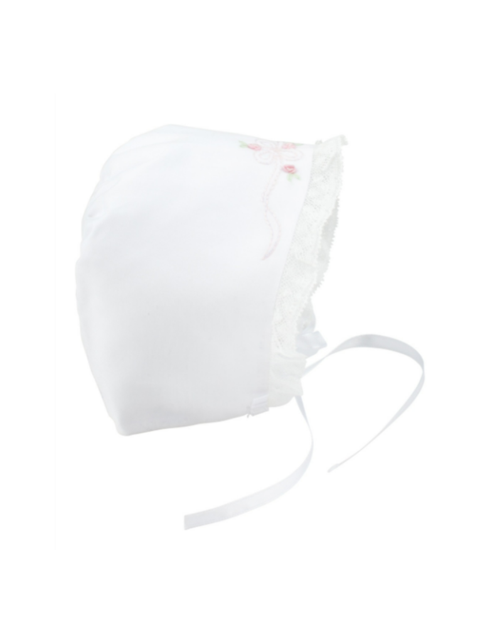 Feltman Brothers Vintage Bow & Lace Bonnet W/P