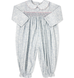 LullabySet Marcie Romper Long Sleeve, Snow Kissed Floral