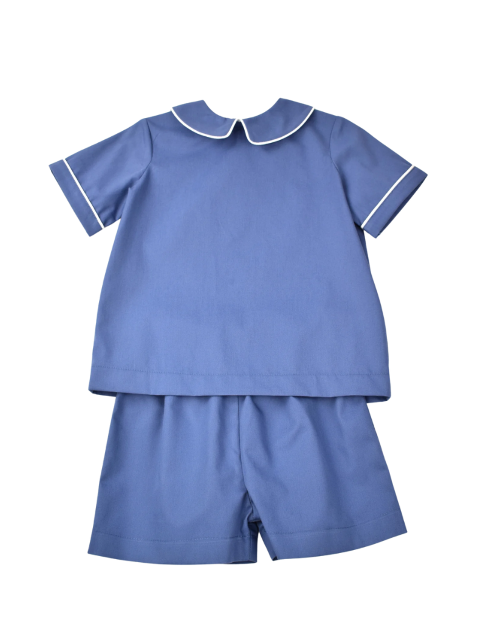 Funtasia Too Blue Twill Boys Short Set