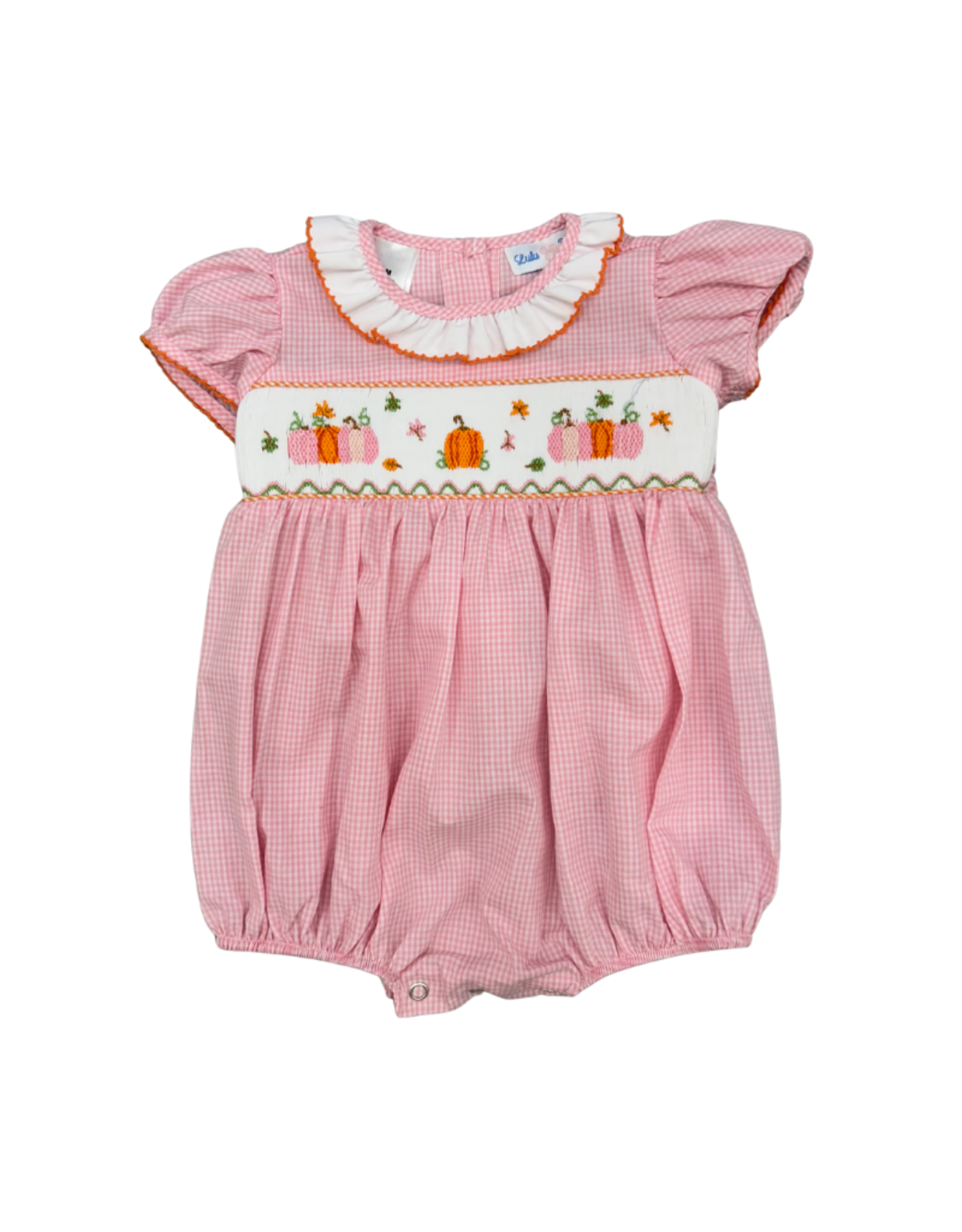 Lulu Bebe LLC F25 Pumpkin Smock Waist Bubble