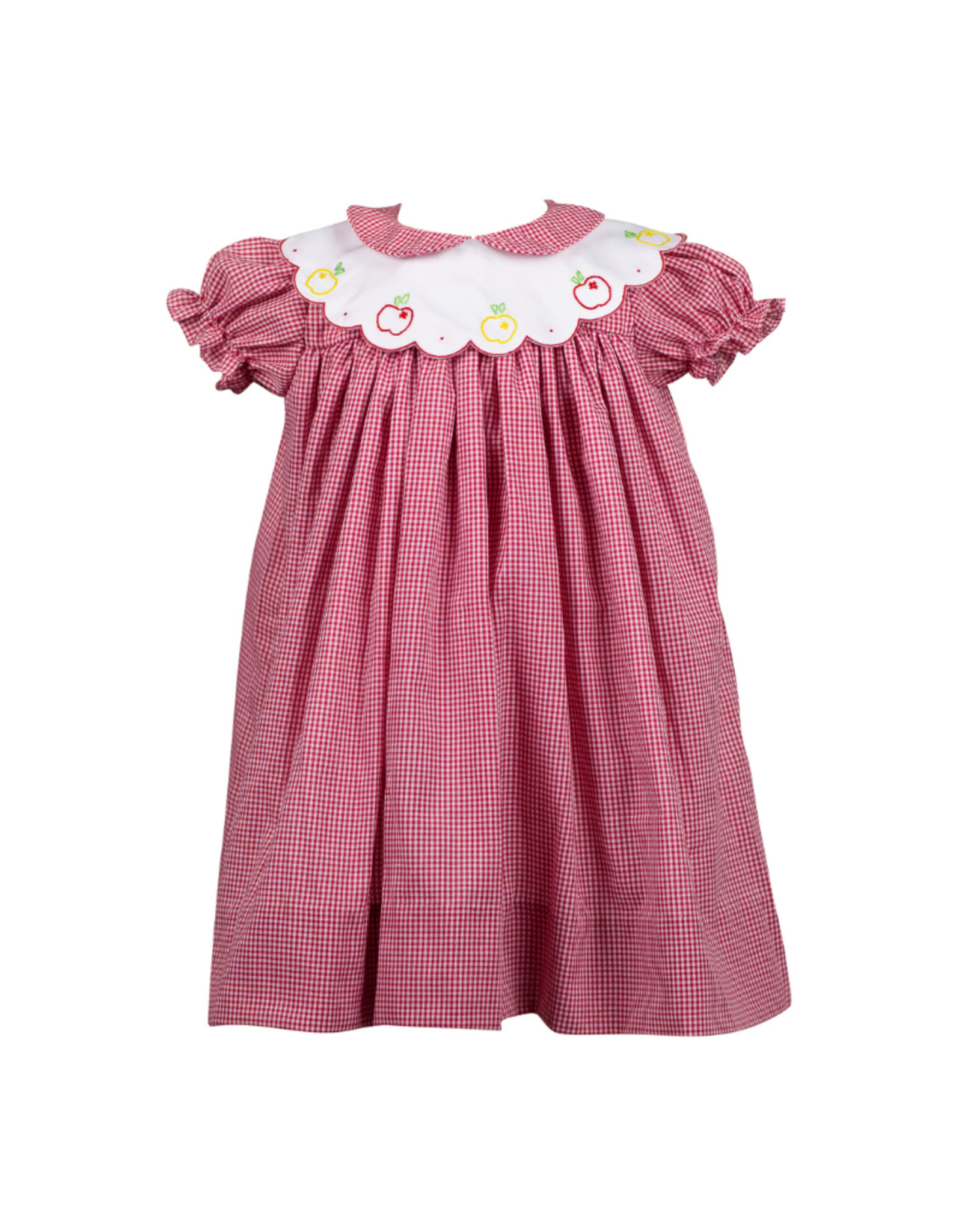 The Proper Peony Crispin Apple Scallop Dress