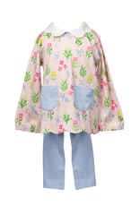 The Proper Peony English Garden Pima Tunic Set