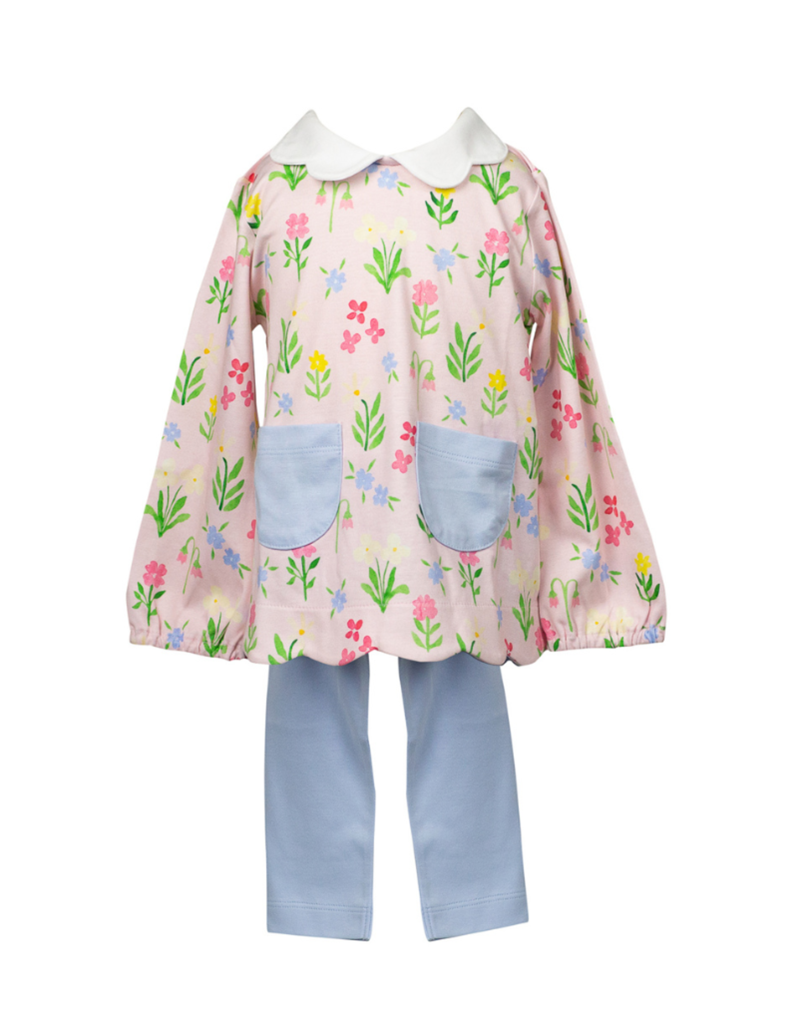 The Proper Peony English Garden Pima Tunic Set