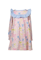 The Proper Peony Ribbon Party LS Pima Dress