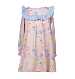 The Proper Peony Ribbon Party LS Pima Dress