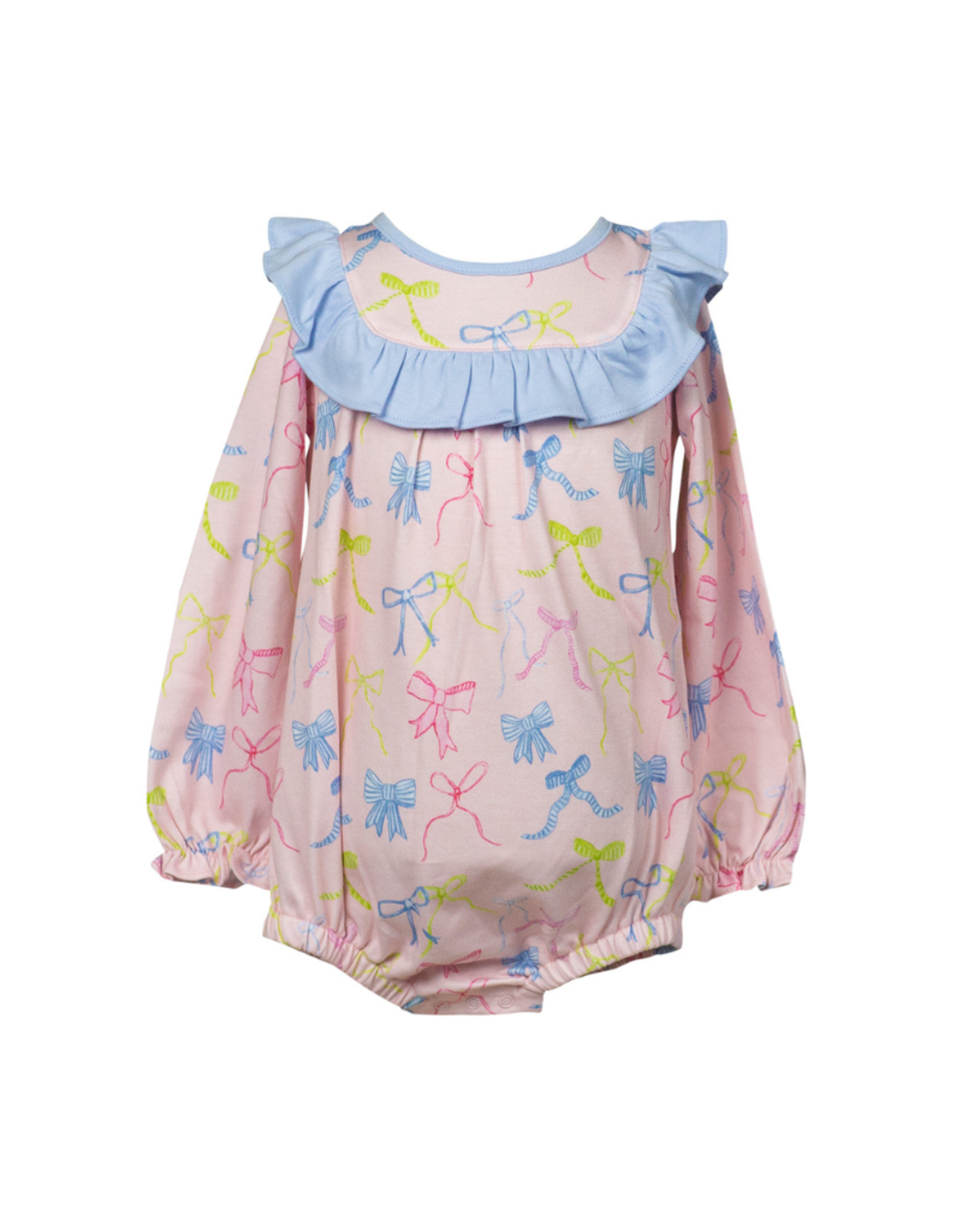 The Proper Peony Ribbon Party LS Pima Bubble